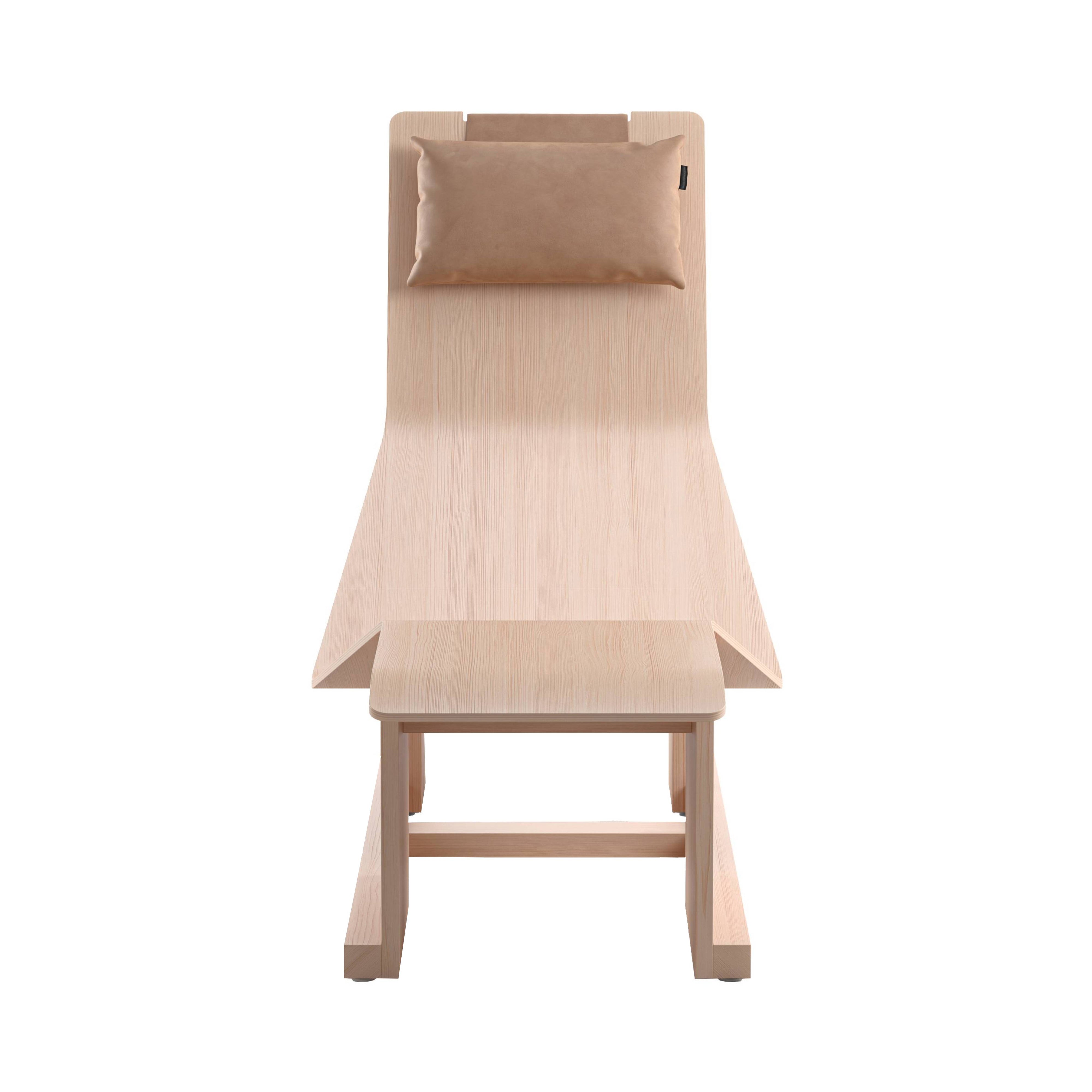 4PM Chaise Lounge: Douglas Fir