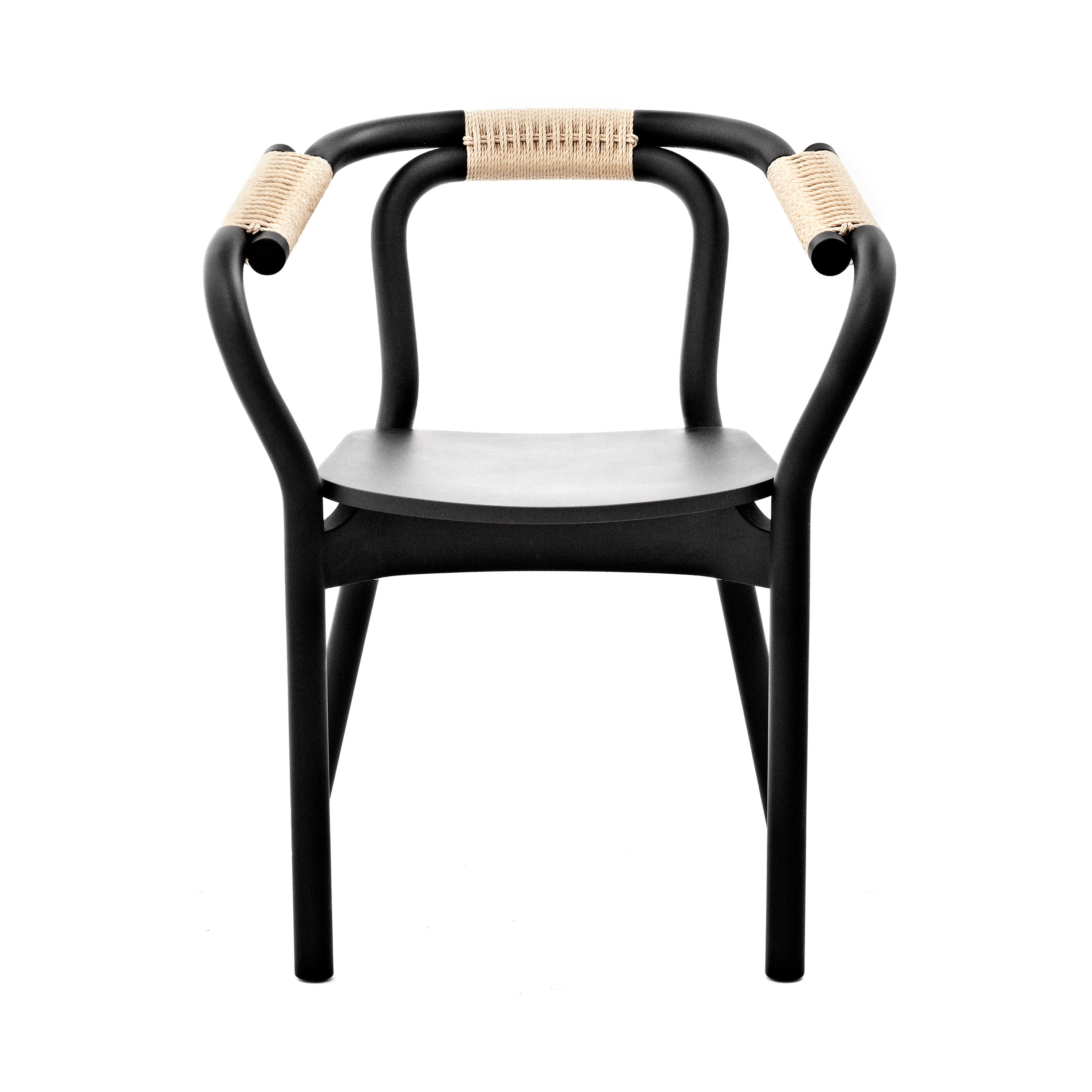 Knot Chair: Black + Nature