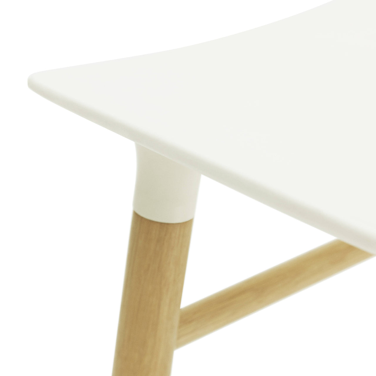 Form Bar + Counter Stool: Oak Legs + Counter + WhiteOak