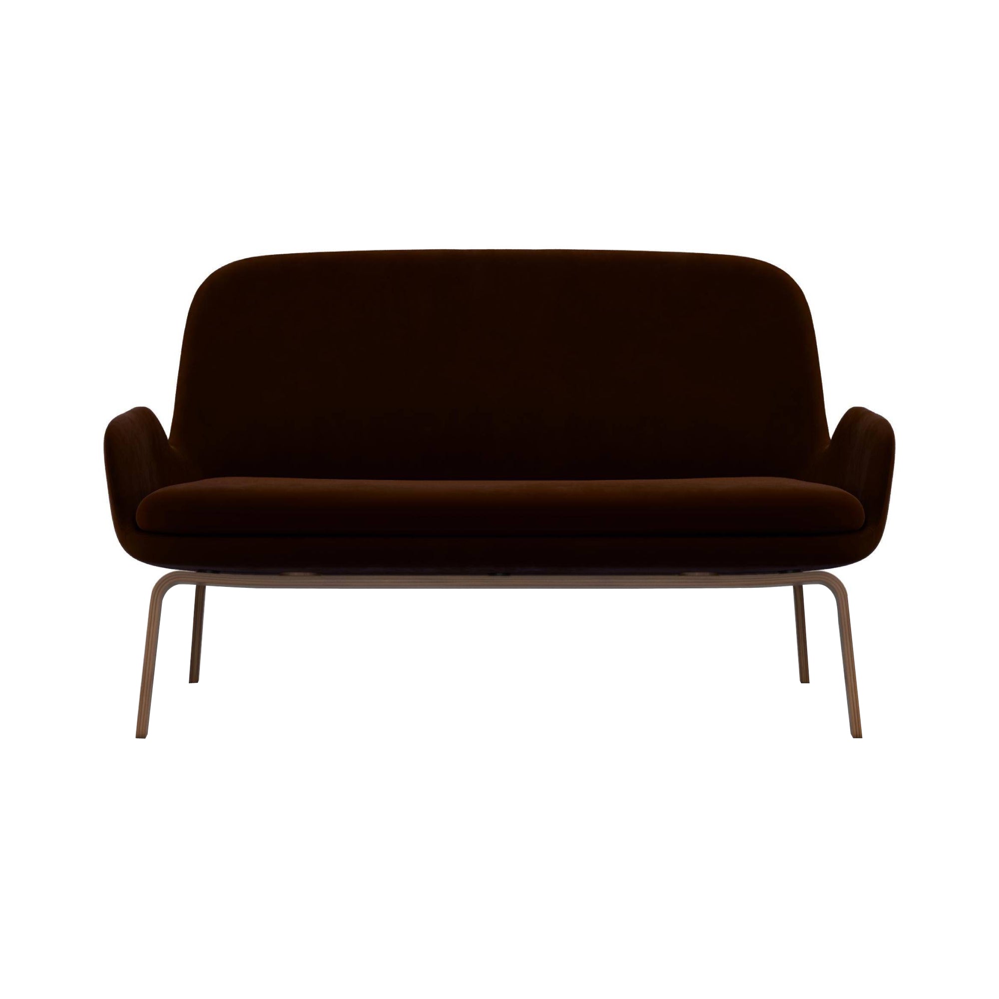 Era Sofa: Wood Base + Walnut