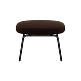 Era Footstool: Metal Base + Black Steel