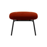 Era Footstool: Metal Base + Black Steel