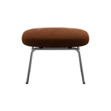 Era Footstool: Metal Base + Black Aluminum