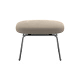 Era Footstool: Metal Base + Black Aluminum