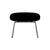 Era Footstool: Metal Base + Black Aluminum