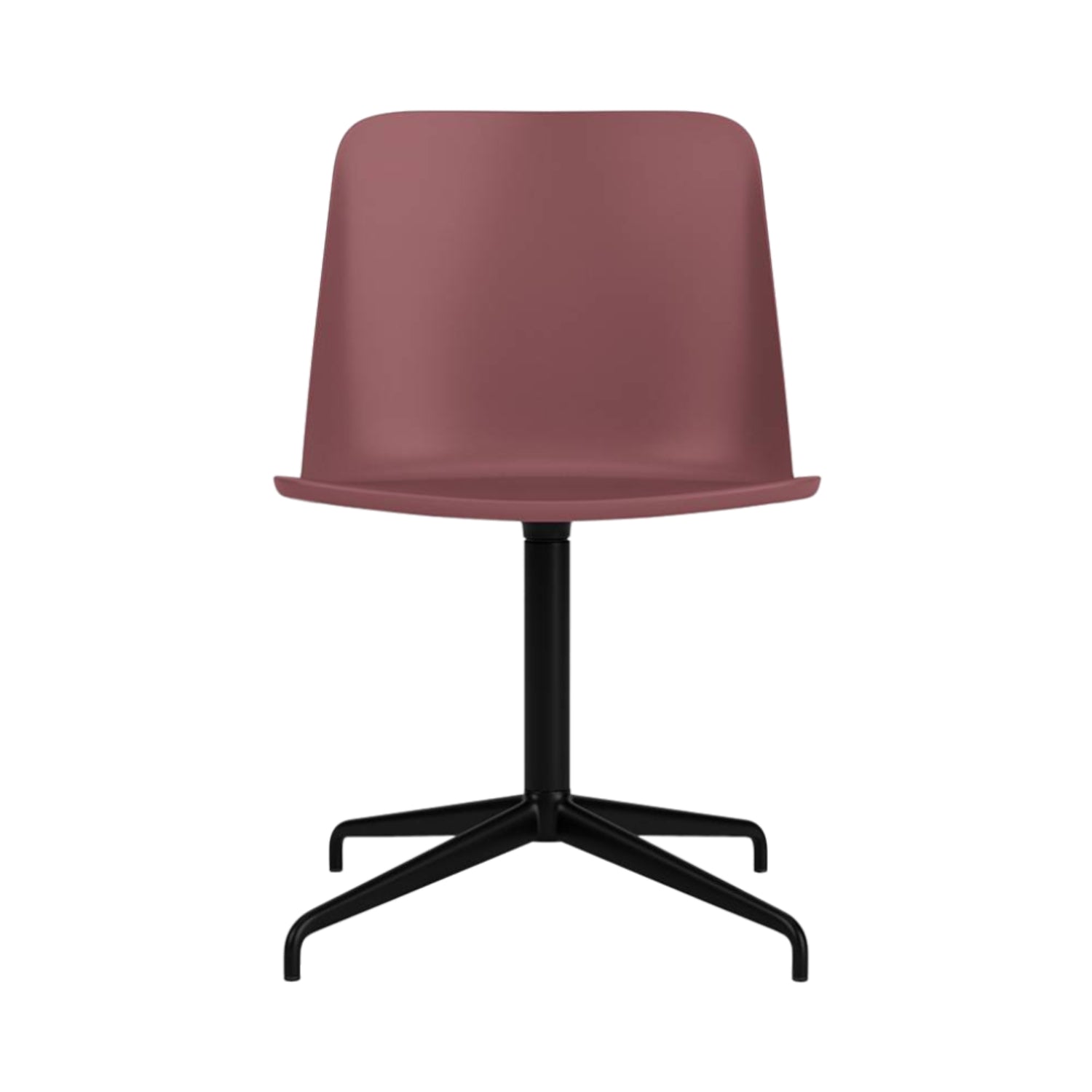 Rely Chair HW16: Red Brown + Black