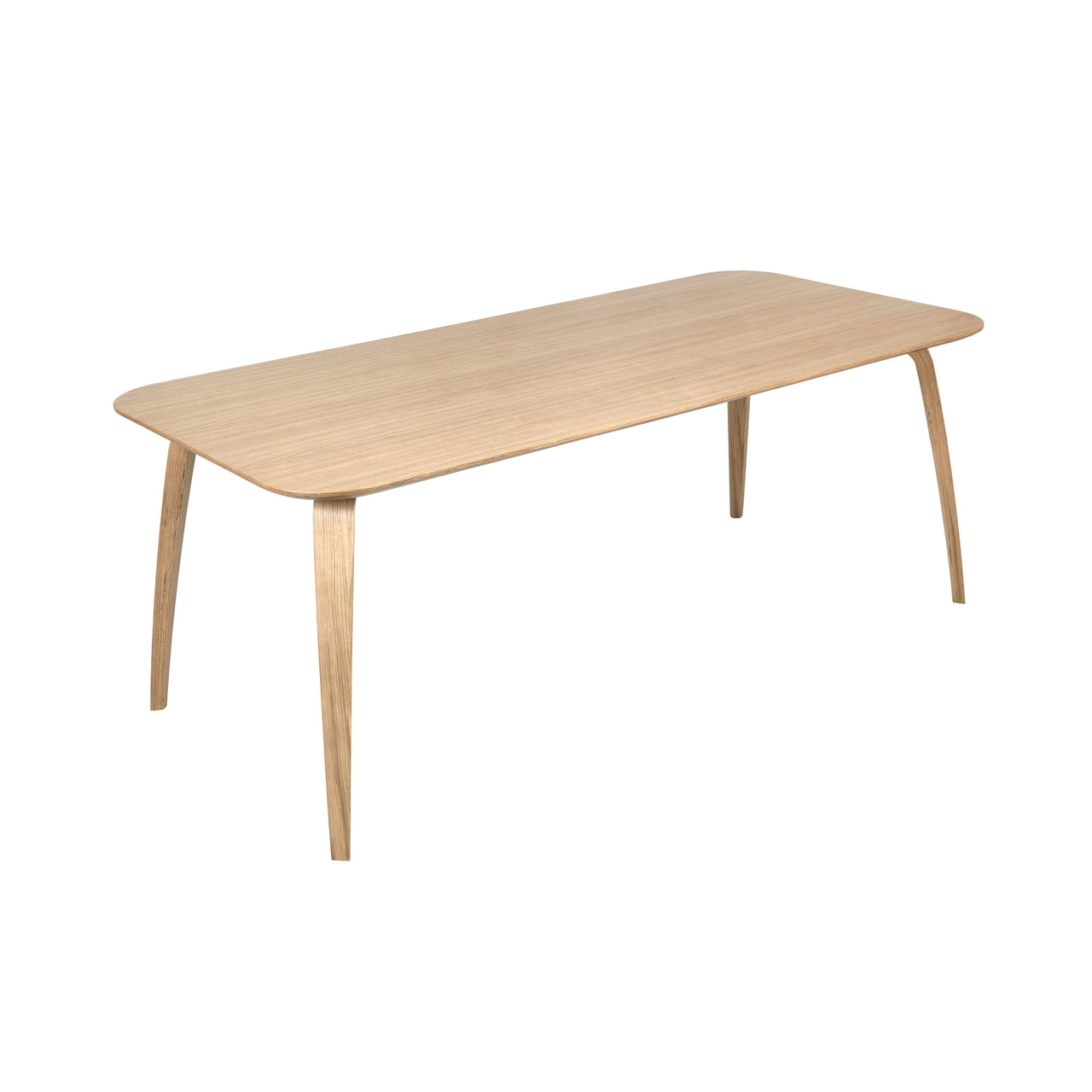 Gubi Dining Table: Rectangular: Large - 39.4