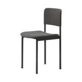 Plan Chair: Fully Upholstered + Black