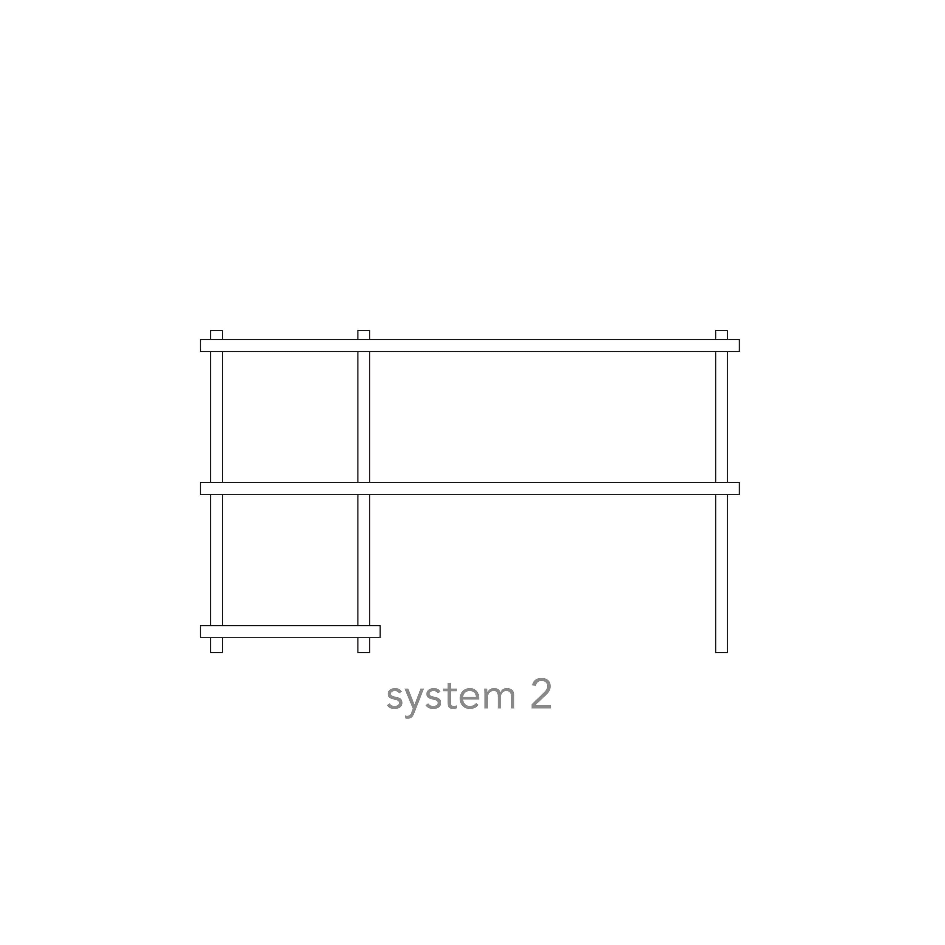 Elevate Shelving System Modular