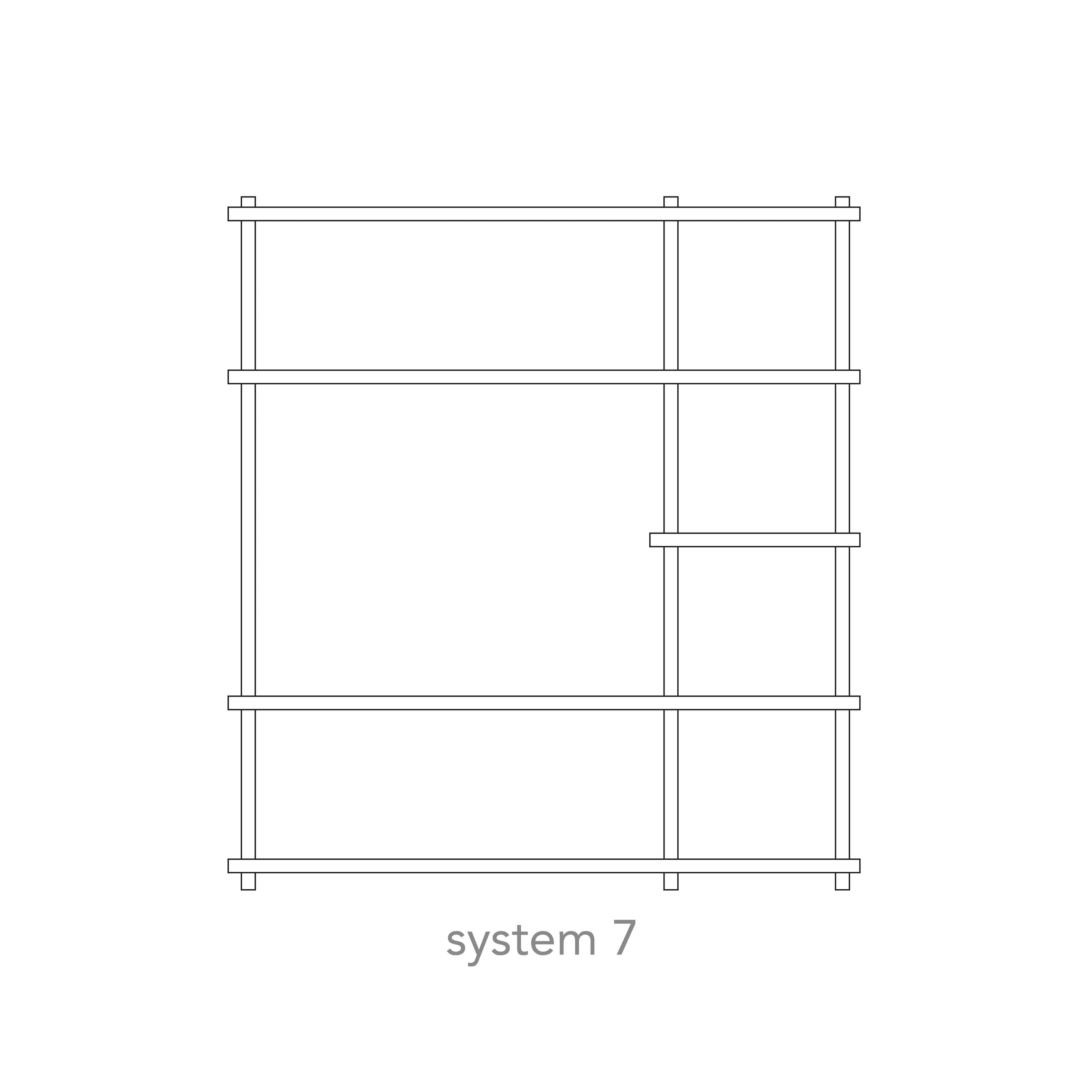 Elevate Shelving System Modular