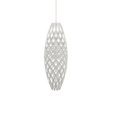 Hinaki Pendant Light: Medium + White + White