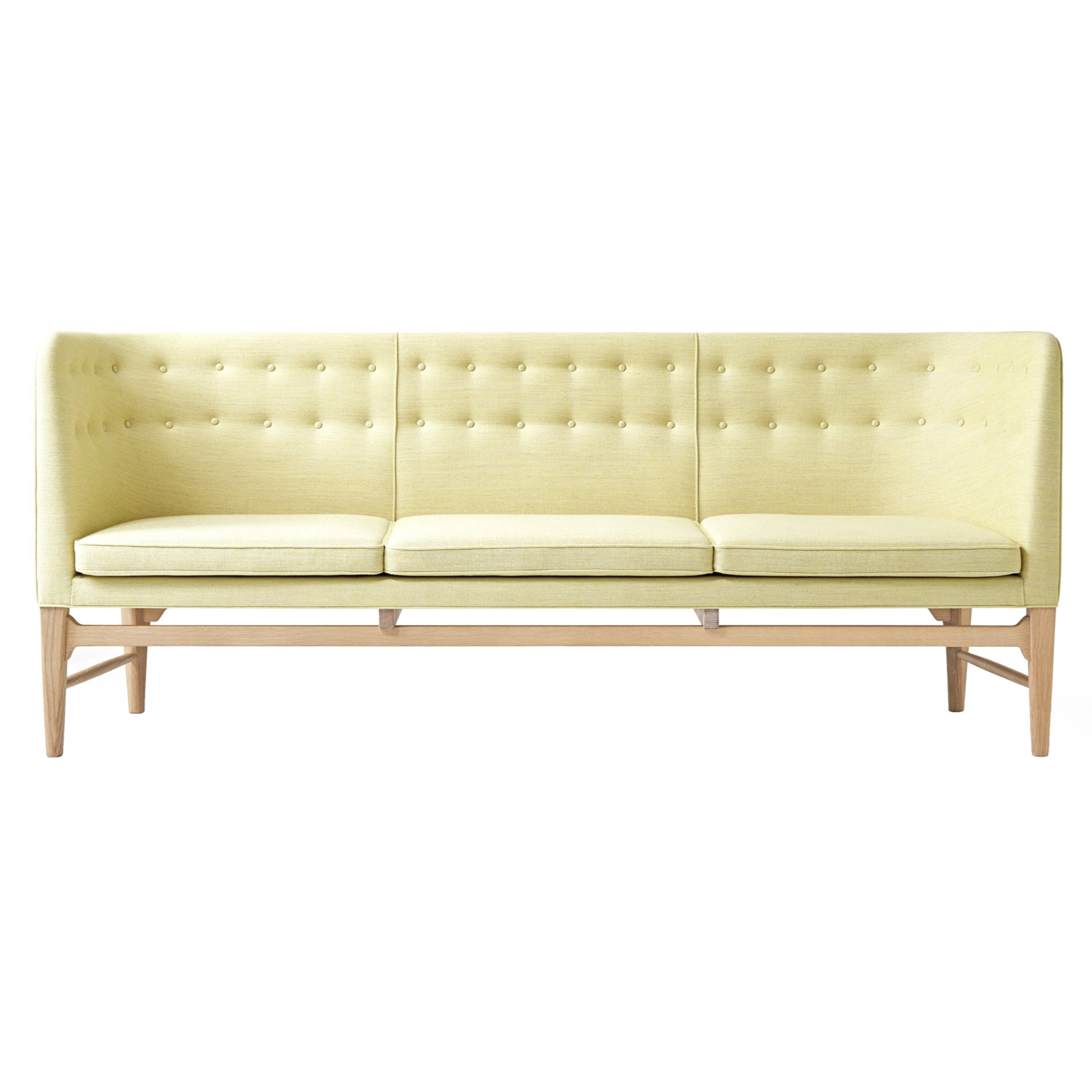 Mayor Sofa AJ5: White Oiled Oak