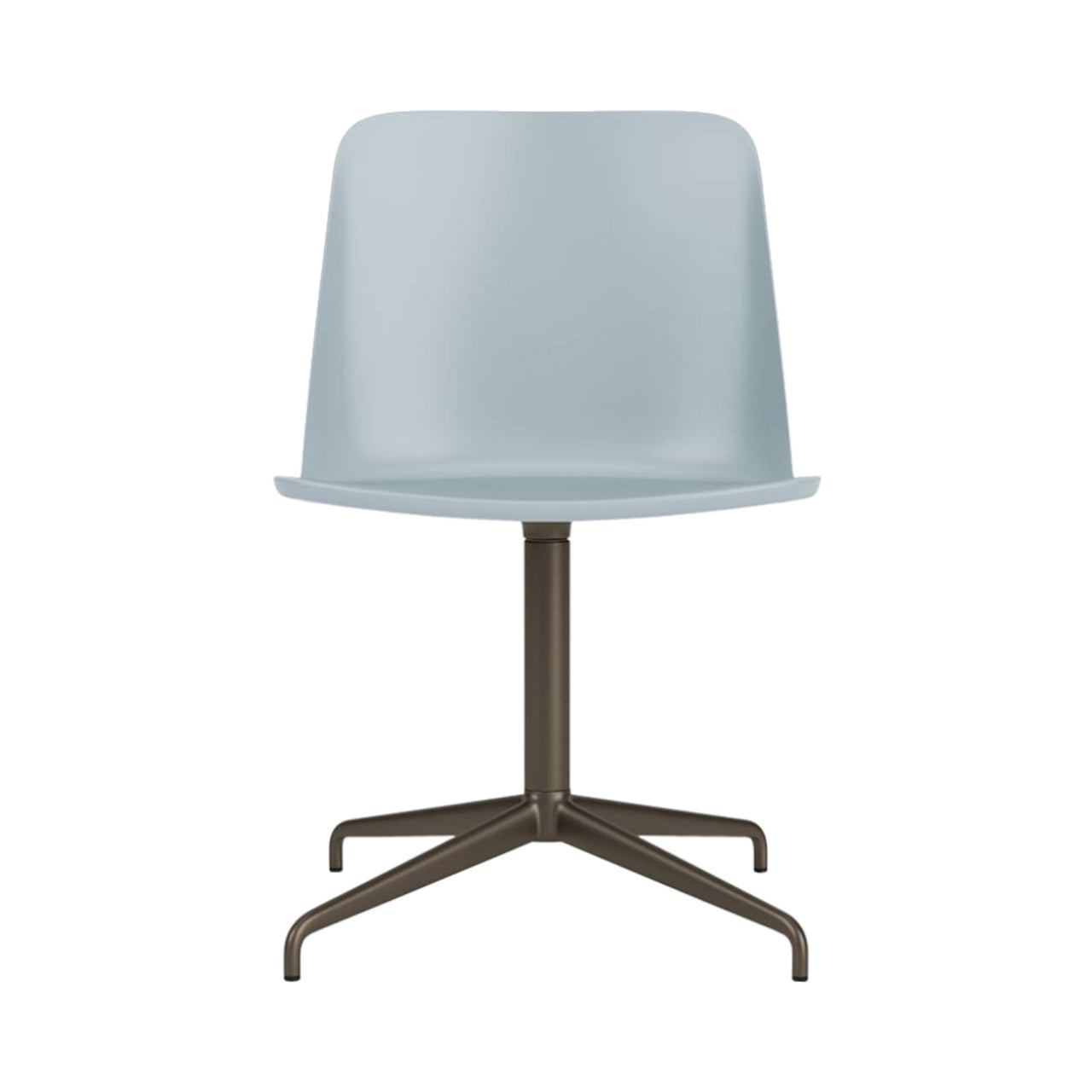 Rely Chair HW11: Light Blue + Bronzed