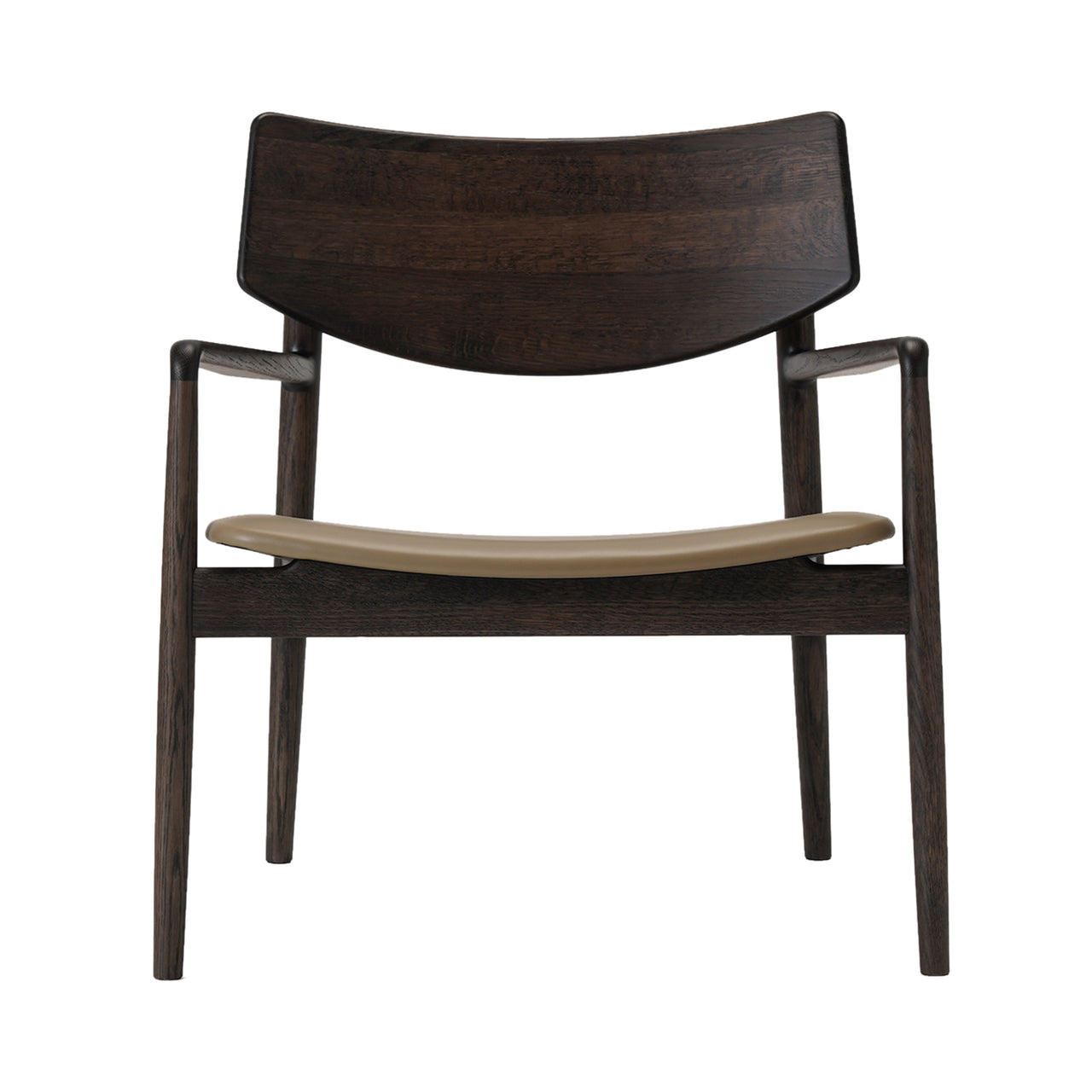 A-LC01 Dining Chair: Smoked Oak