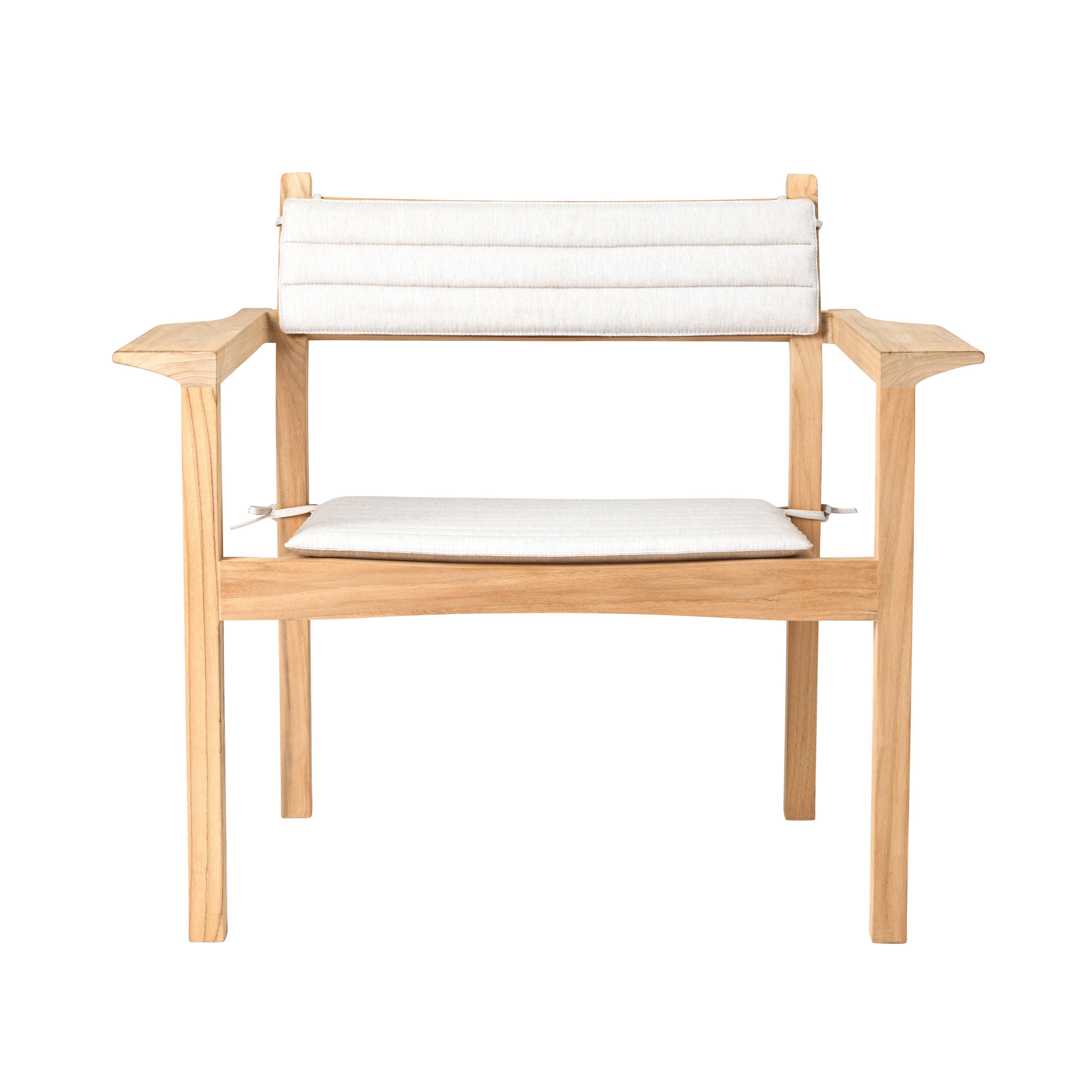 AH601 Outdoor Lounge Chair: With Seat + Back Cushion