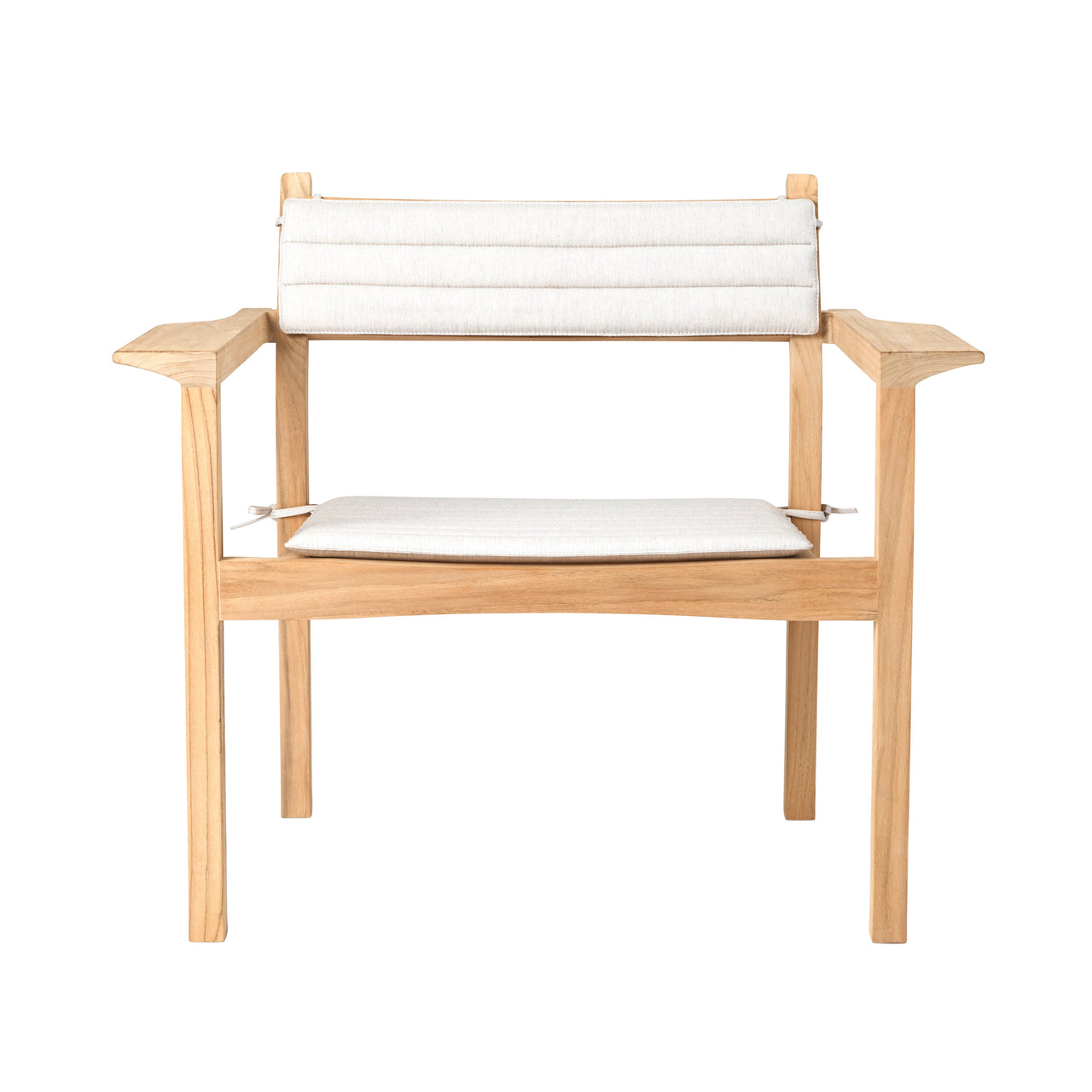 AH601 Outdoor Lounge Chair: With Seat + Back Cushion