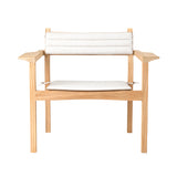 AH601 Outdoor Lounge Chair: With Seat + Back Cushion