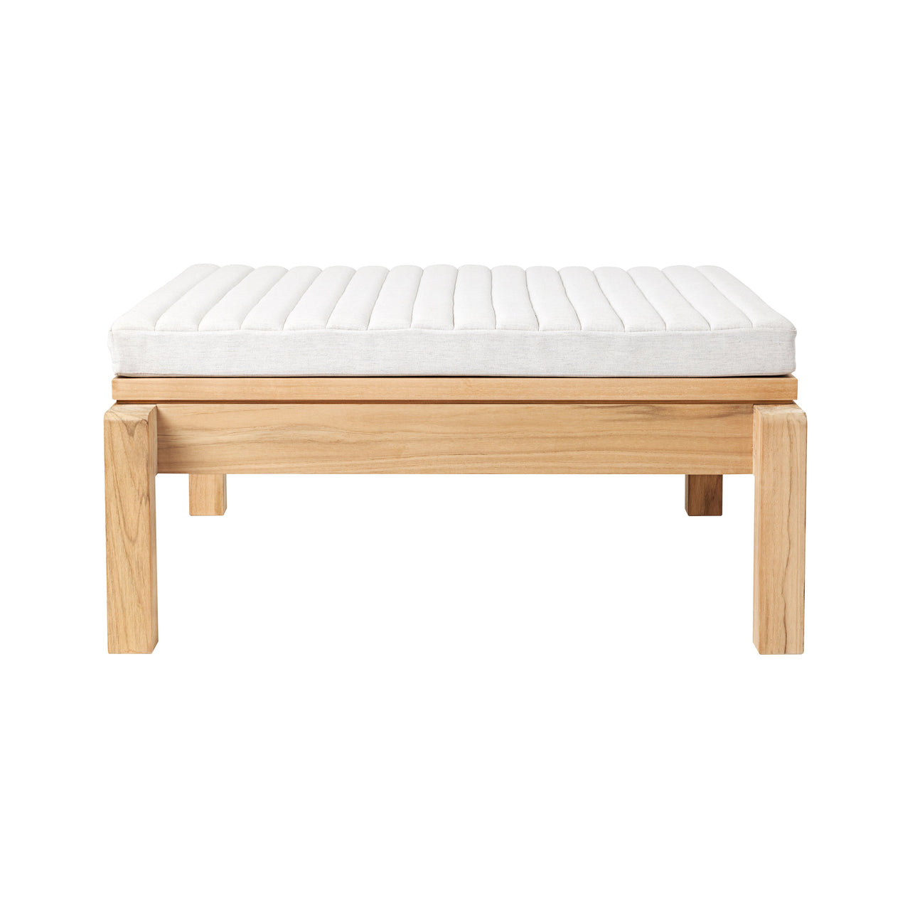 AH604F Outdoor Lounger Footrest: With Cushion
