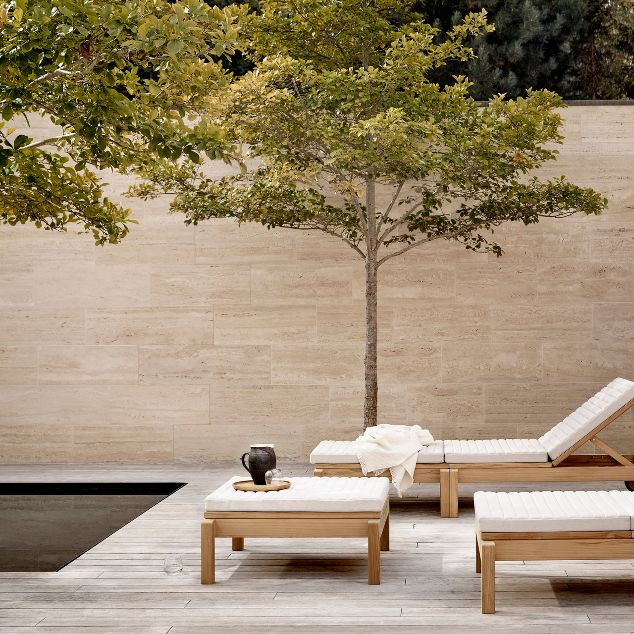 AH604F Outdoor Lounger Footrest