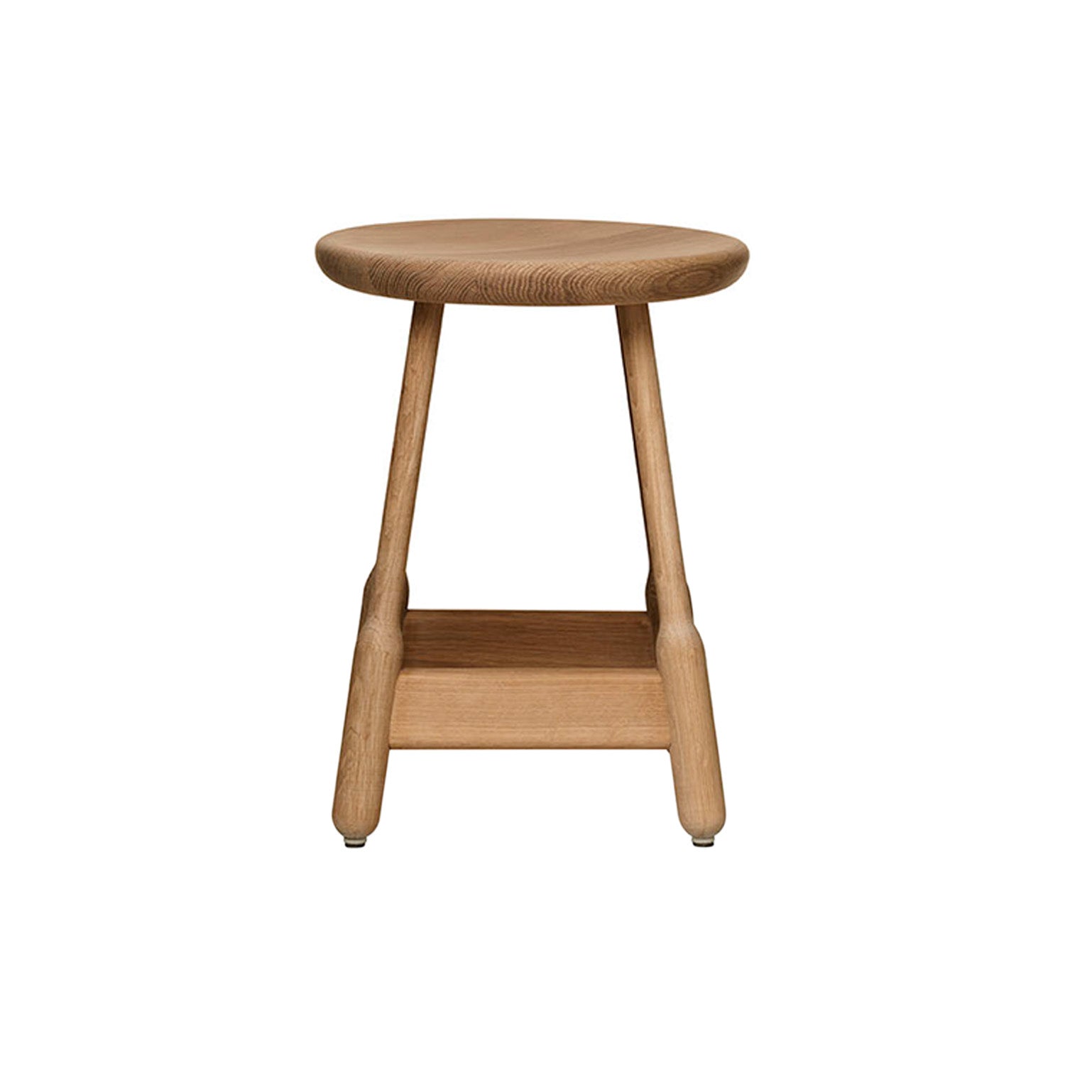 Albert Stool: Natural Oak