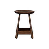 Albert Stool: Walnut Stained Beech