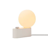 Alumina Table Lamp: Chalk