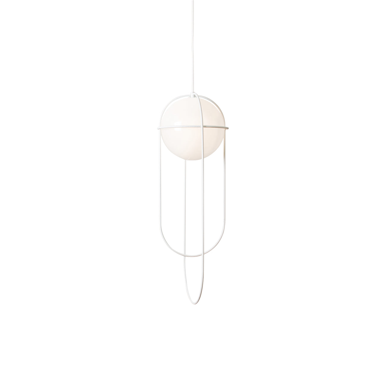 Orbit Pendant Light: White