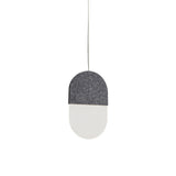 Slab P20 Pendant Light: 1 + Grey Wool