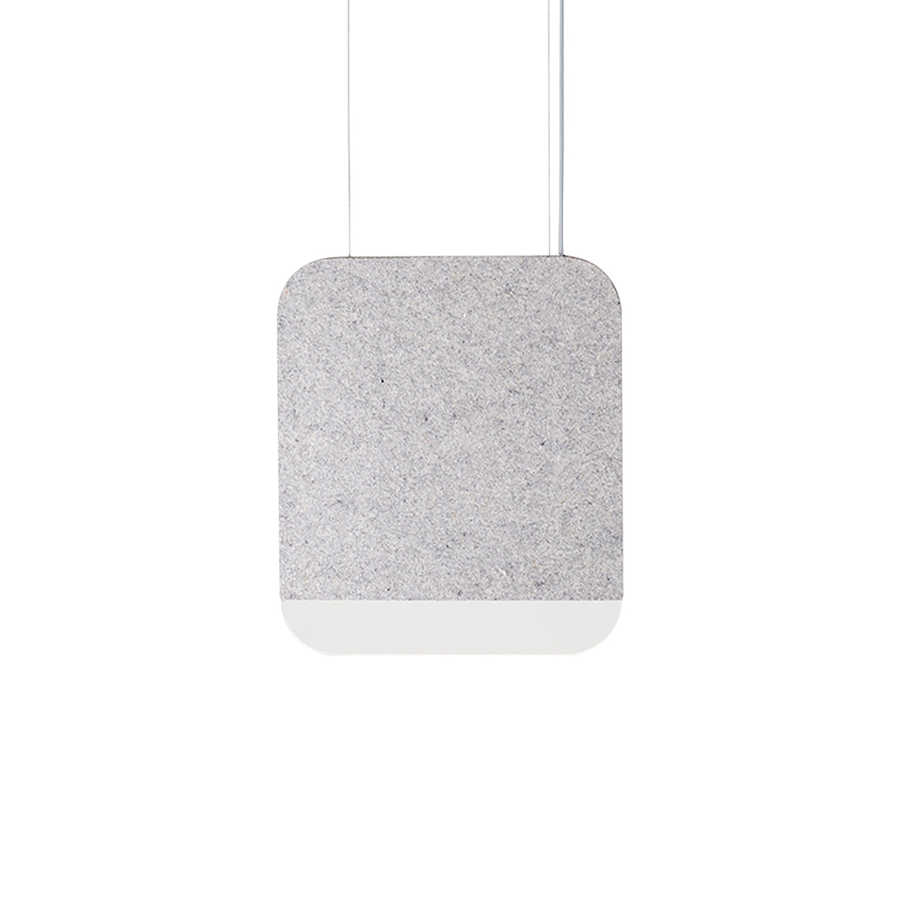 Slab 30 Pendant Light: Grey Wool