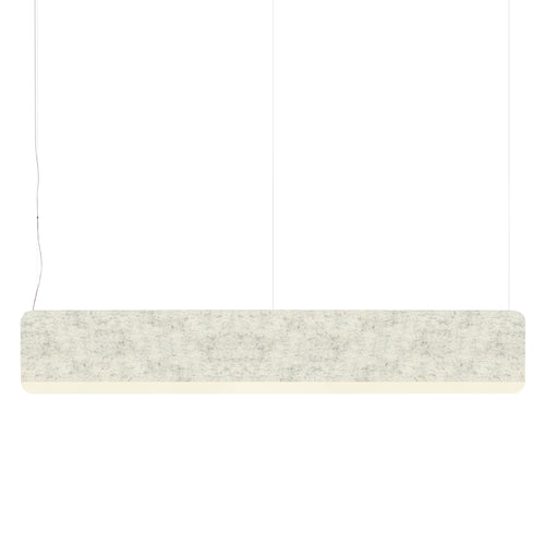 Slab 210 Pendant Light: White Wool