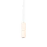 Column 175 Vertical Pendant: 2 Units + Ivory