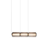 Column 175 Horizontal Pendant: 3 Units + Carbon