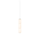 Column 175 Vertical Pendant: 3 Units + Ivory