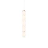 Column 175 Vertical Pendant: 5 Units + Ivory