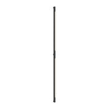 Pipeline 125.2 Linear Ceiling/Wall Light: Black
