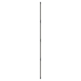 Pipeline 125.4 Linear Ceiling/Wall Light: Black