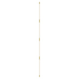 Pipeline 125.4 Linear Ceiling/Wall Light: Brass