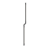 Pipeline CM3 Ceiling/Wall Light: Black + Black