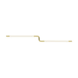 Pipeline CM3 Ceiling/Wall Light: Brass + Brass