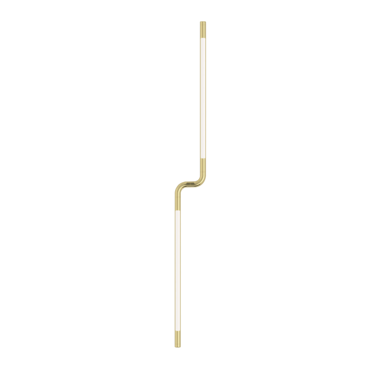 Pipeline CM3 Ceiling/Wall Light: Brass + Brass
