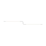 Pipeline CM3 Ceiling/Wall Light: White + White