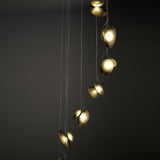 Pebble Chandelier 12: Helix