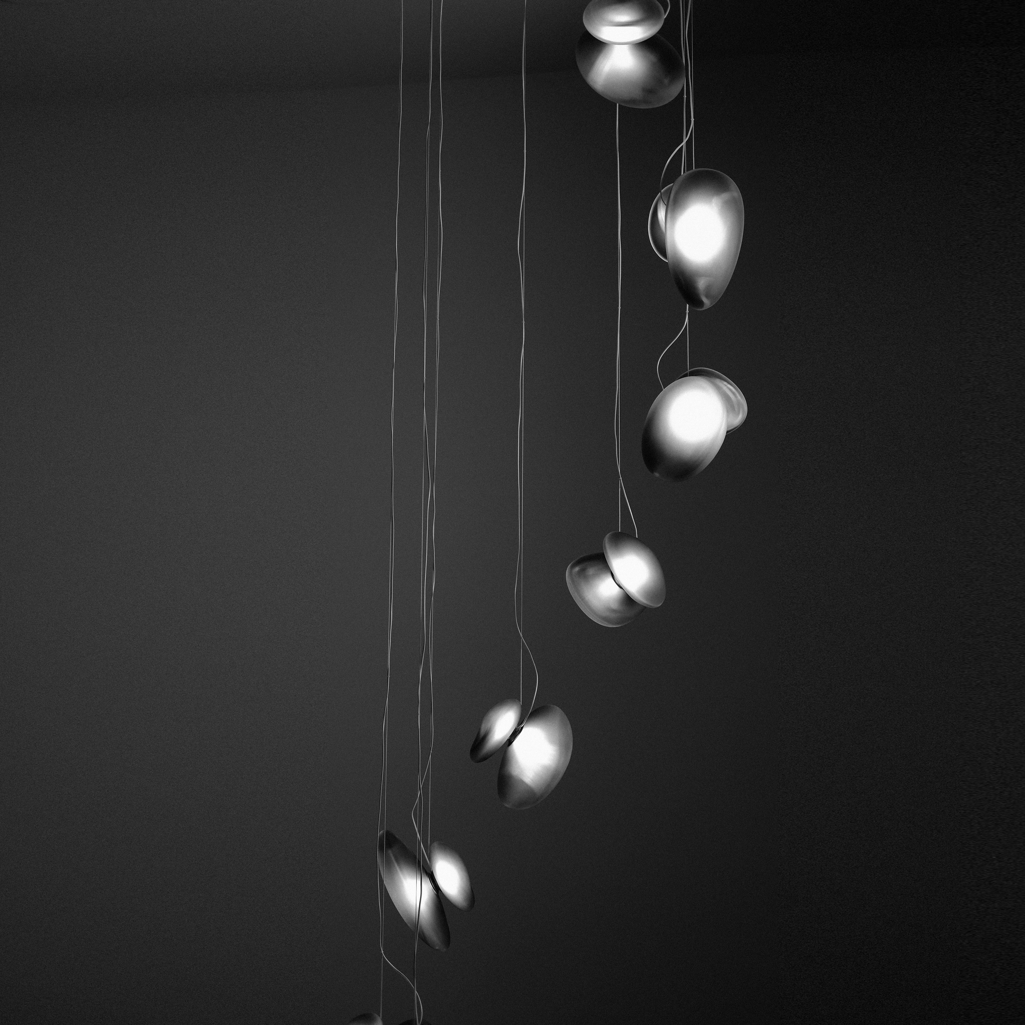 Pebble Chandelier 12: Helix