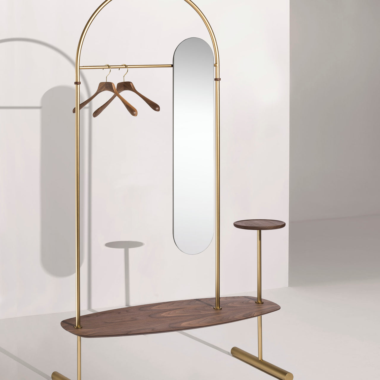 Arco Clothing Rack + Mirror