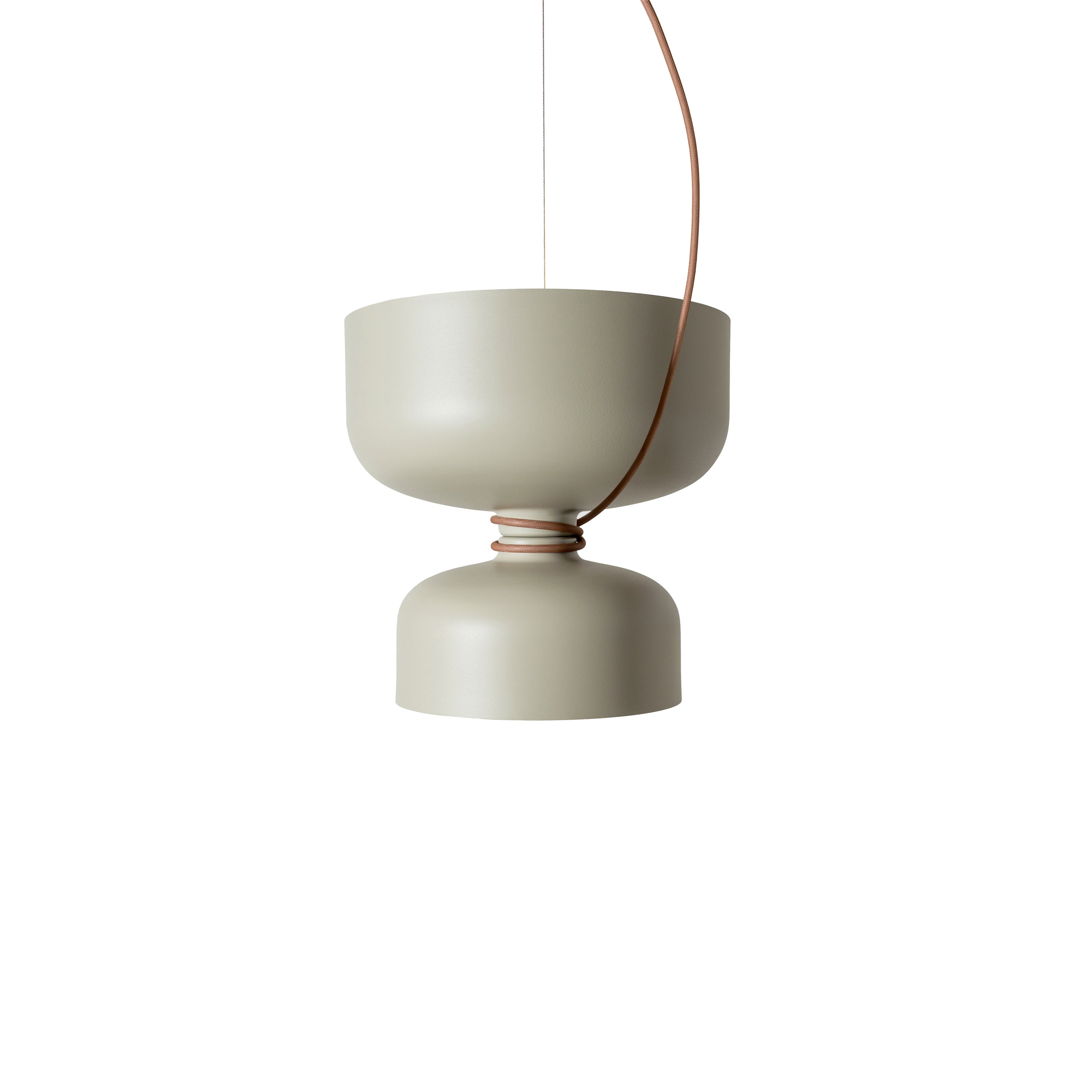 Spotlight Volumes Pendant Light: A+B + Sage