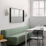Adnet Rectangular Wall Mirror: LS