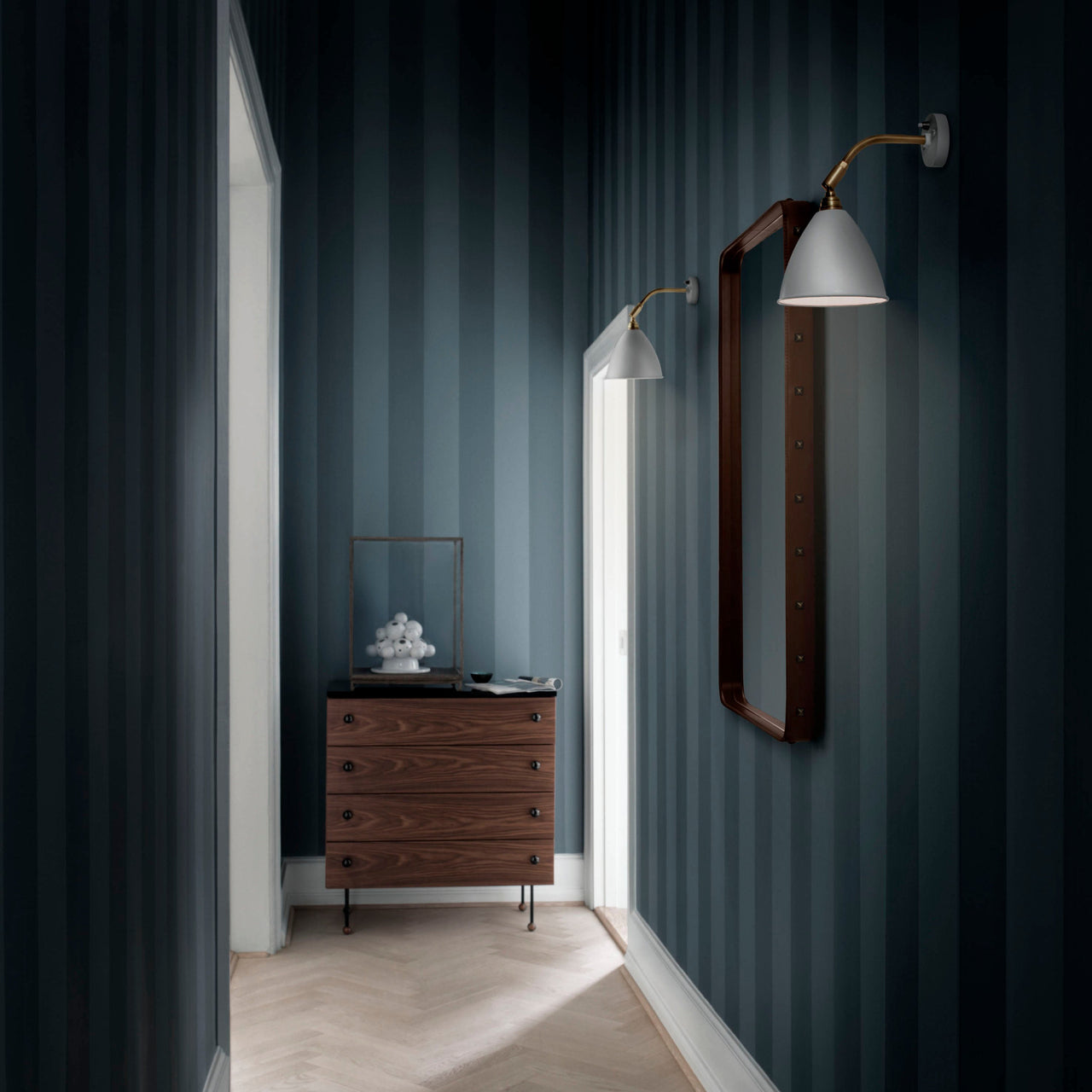 Adnet Rectangular Wall Mirror: LS