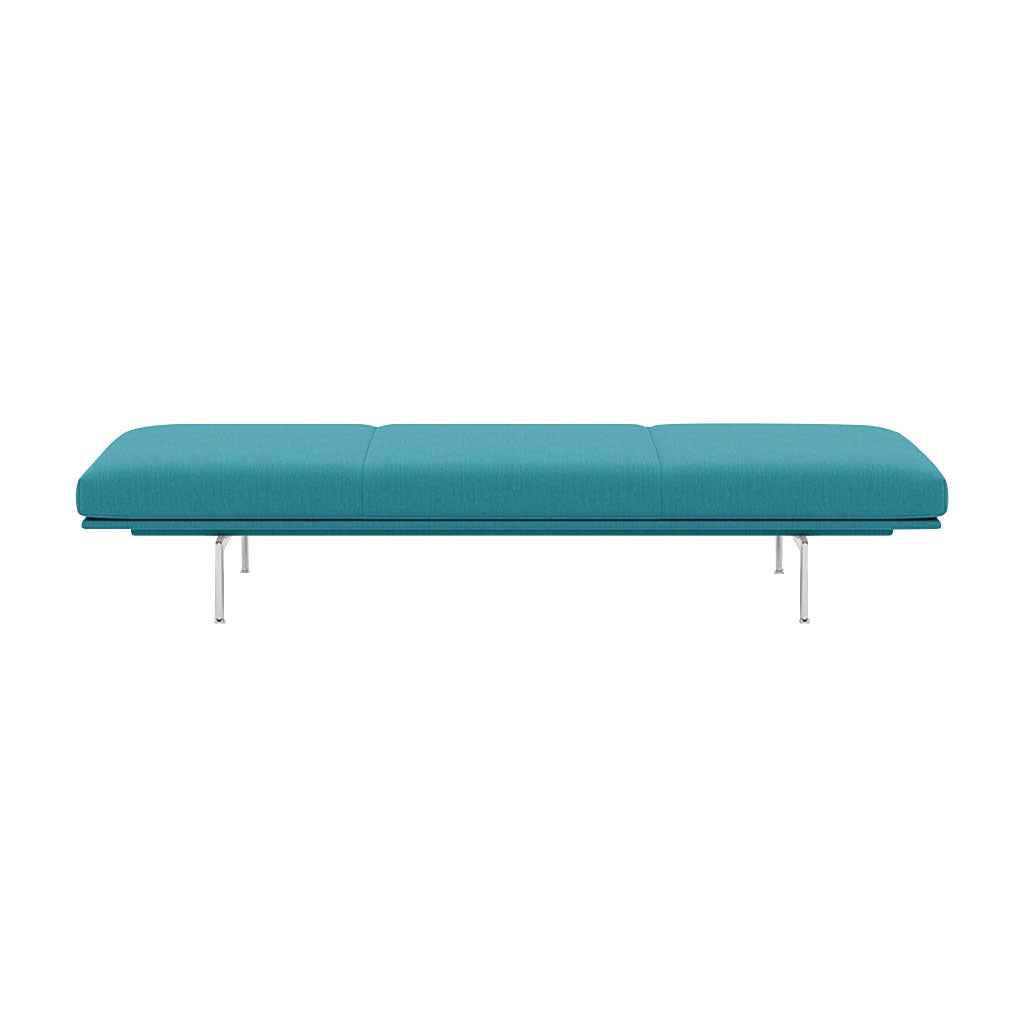 Outline Daybed: Polished Aluminum