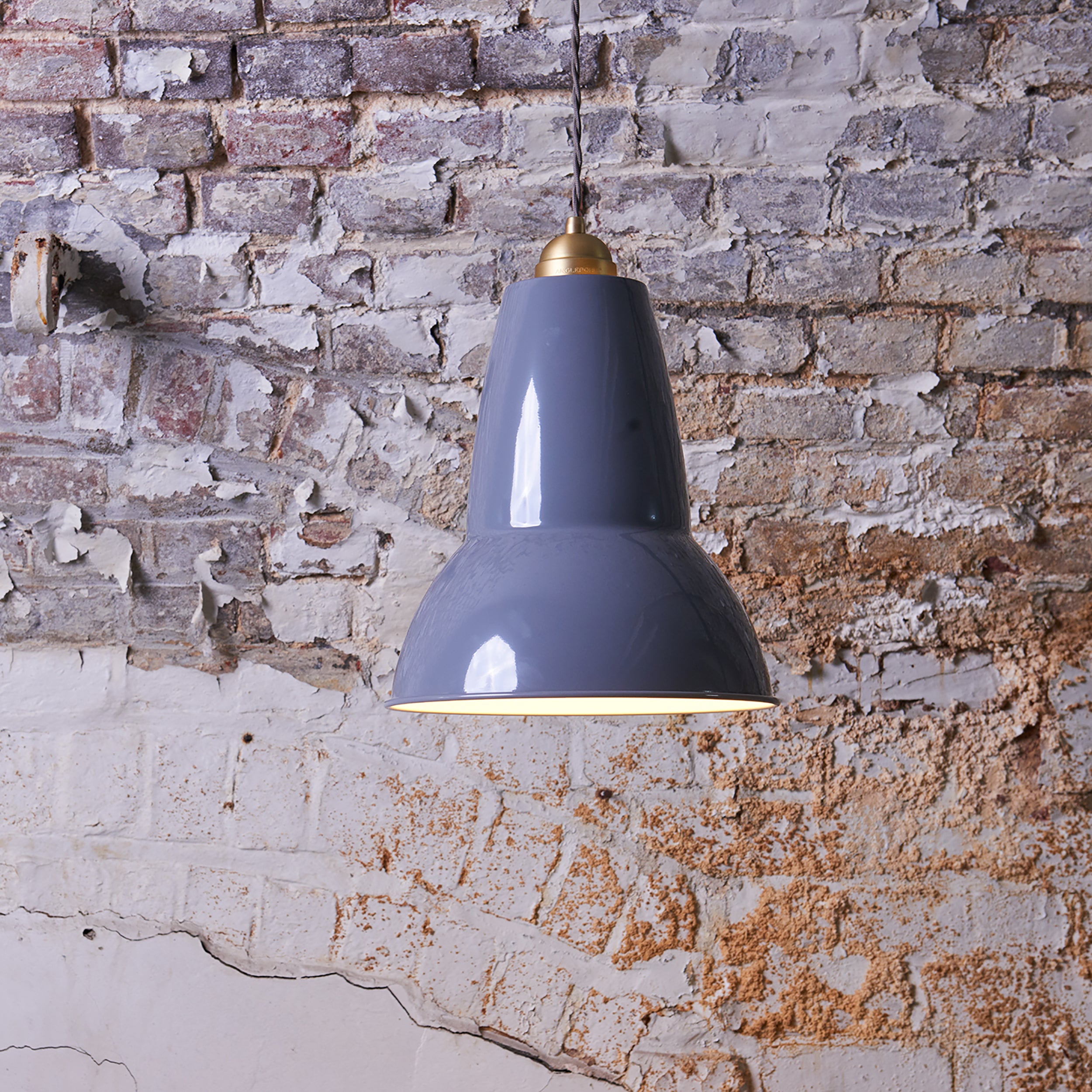 Original 1227 Brass Maxi Pendant Light