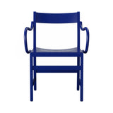 Waiter XL Armchair: Ultramarine Blue Lacquered Beech